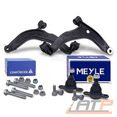 2x QUERLENKER  +MEYLE HD TRAGGELENKE +SCHRAUBEN VORNE FÜR VW TRANSPORTER BUS T5 