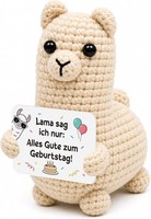 Pocket Hug Lama GlüCksbringer Mutmacher Geschenk FüR Frauen MäNner Freundin