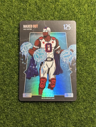 2026 Bo Jackson Battle Arena Maxed Out `Tyrese Maxey` Battlefoil Ice #BF-195
