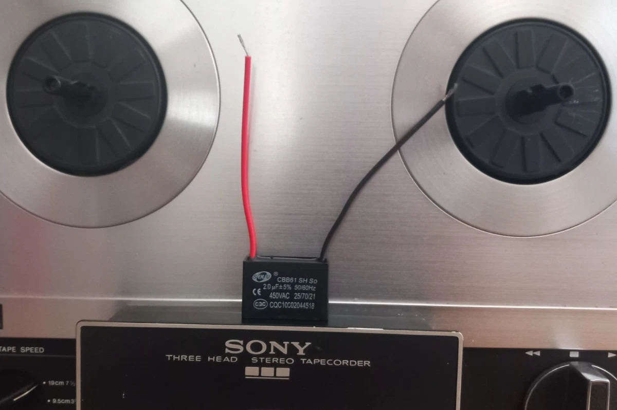 Panneau Arrière Pour Magnétophone Sony TC 377 – Pièce D'occasion, Back Panel
