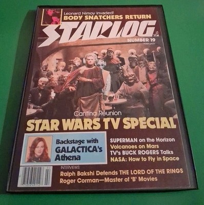 Star Wars TV Special Magazine Cover Framed Print Ad 1980 8.5x11 
