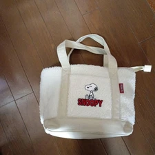 Snoopy Fleece Tote Bag