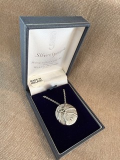 Handcrafted Celtic art pendant necklace New in Box
