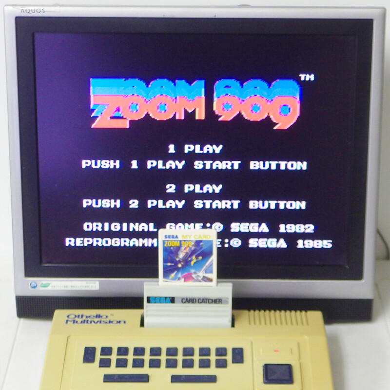 ZOOM909 Sega SC-3000 My Card No-B Japan Import Shooter SG1000 NTSC