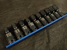Cornwell Tools 38 10pc Swivel Impact Socket Set - Metric - Usa Made