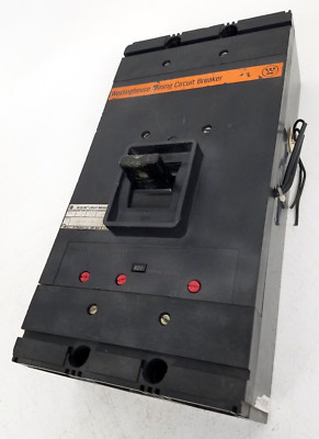 MAM3800 Westinghouse 800 Amp Circuit Breaker W/ 5672d69g11 Under Voltage