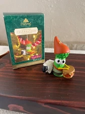Dayspring Christmas Ornament Veggietales Little Drummer Boy Junior Asparagus