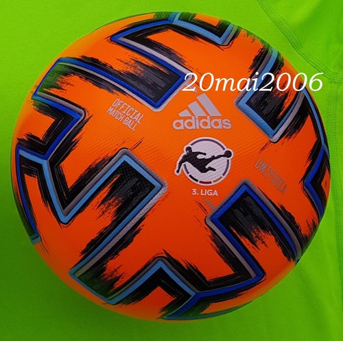 NEUF - ADIDAS MATCH BALL UNIFORIA 2020 BALLON FOOTBALL D'HIVER FOOTBALL FOOTBALL 3.LIGA - Photo 1 sur 3