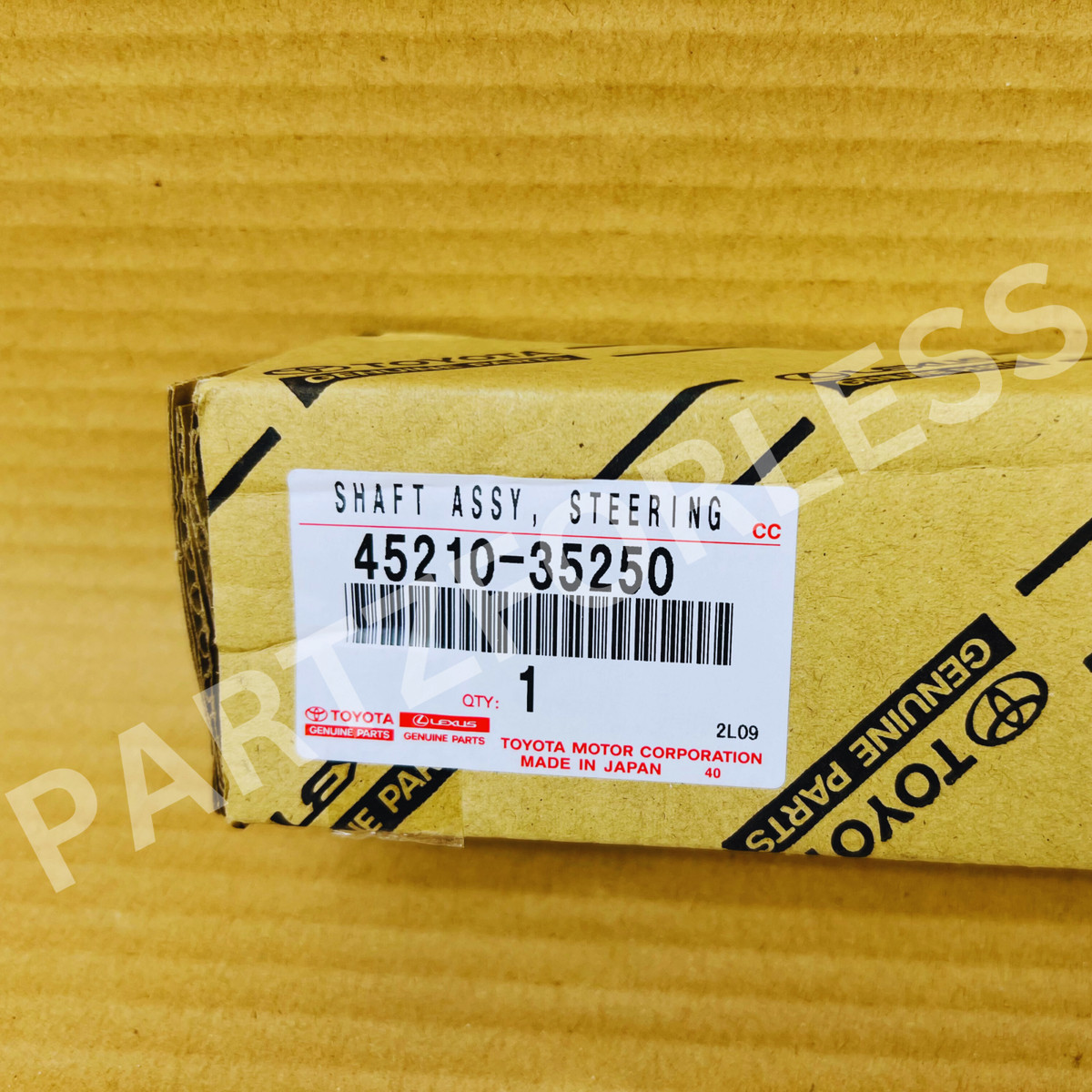 45210-35250 TOYOTA GENUINE SHAFT ASSY, STEERING MAIN 4521035250 