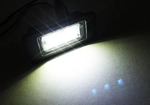 License Plate Light Kit SMD LED White No Error for BMW E90 F30 E39 F10 3 Series - Image 4 of 4
