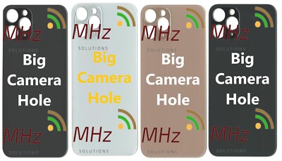 Für iPhone 11 Pro Max Ersatz Rückseite Glas Rückseite Glas Großes Kameraloch