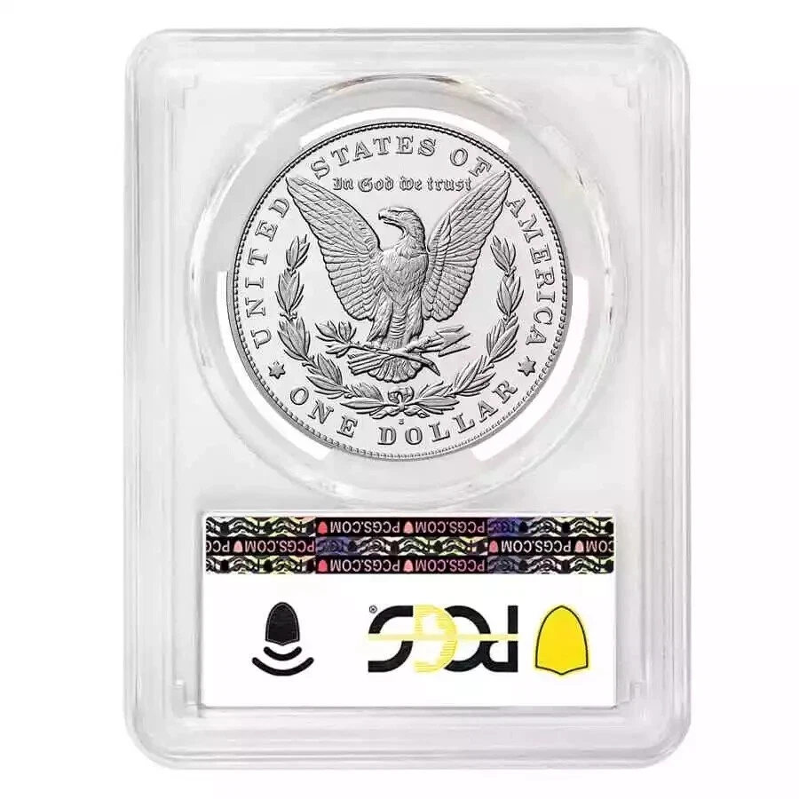 Par de dólares PCGS Foto 3 de 4