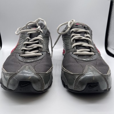 NIKE Shox Turbo 8 Women's Sz 9 Running Shoes Gray Pink Silver 344948-061 |  eBay