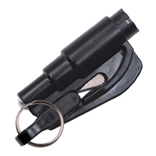 Emergency Escape Car Window Breaker Mini Hammer Keyring Seat Belt Cutter New uk - Picture 12 of 12