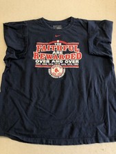 Boston Red Sox T Shirt Adult XL 2007 MLB Baseball Nike Cotton World Series Champ