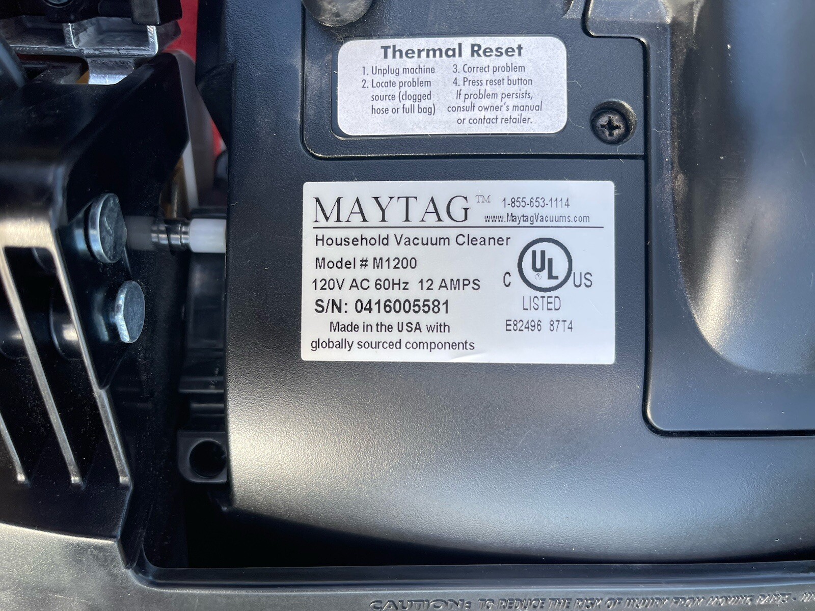 Maytag Upright Vacuum Cleaner Model M1200. GREAT CONDITION. eBay