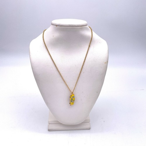 Kate Spade Women's Yellow Taxi Pendant 