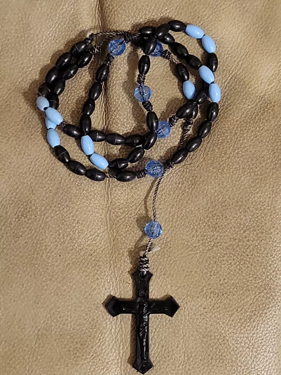 Plastic cross necklace sale