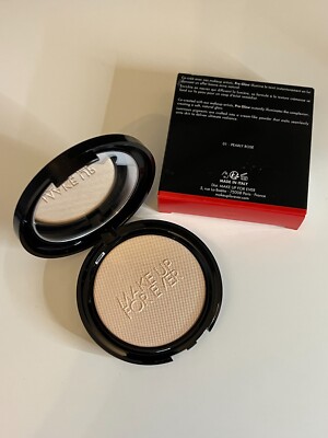 Makeup For Ever Pro Glow Highlighter Full Travel Size 9g in Pearly Rose