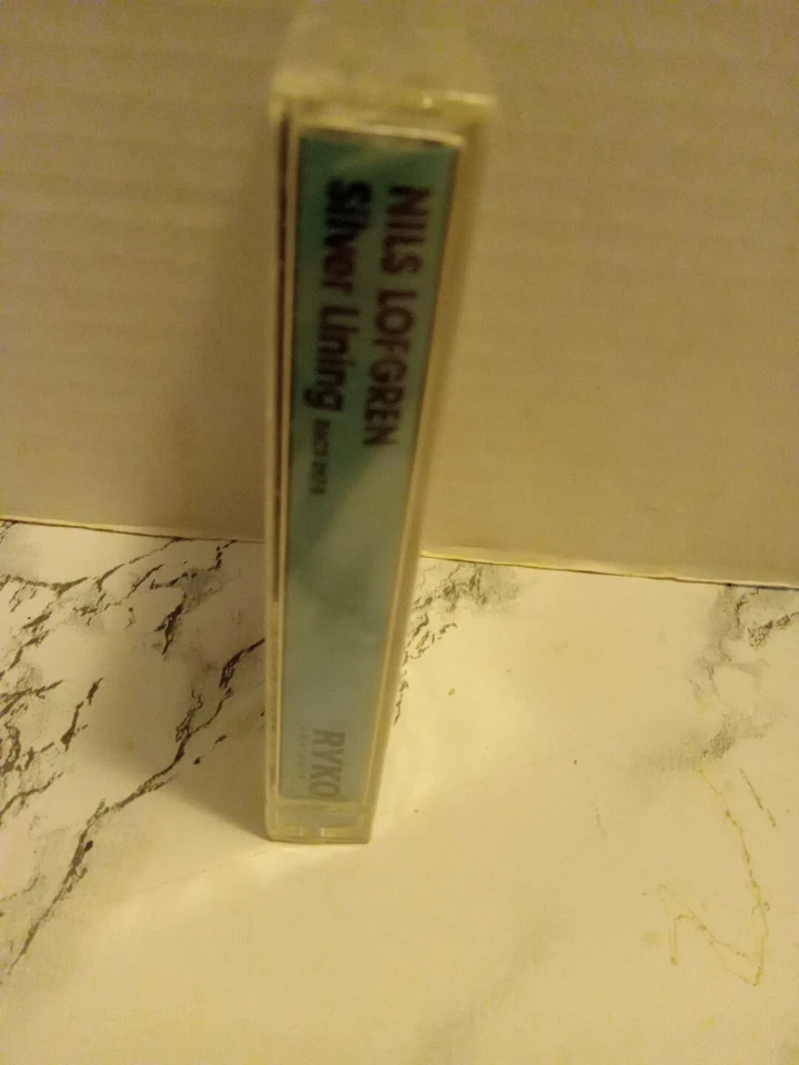 NILS LOFGREN Silver Lining '91 cassette tape Bruce Springsteen E Street Band NWT - Image 3 of 3