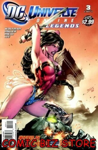 DC UNIVERSE ONLINE LEGENDS #3 (2011) 1ST PRINTING BAGGED & BOARDED DC COMICS - Imagen 1 de 1