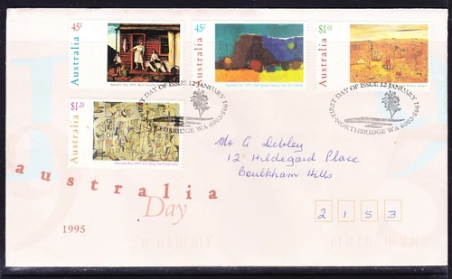 Australia 1995 Australia Day  APM27370 First Day Cover Addressed