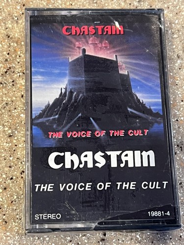 Chastain The Voice of the Cult Kassettenband 1988 werkseitig versiegelt
