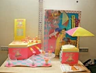 Vintage 1987 Mattel Barbie Doll Ice Cream Shoppe Playset