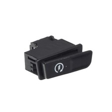 Monster Motion Black 2-Pin Starter Switch for ATV, Go-Kart,  Scooter