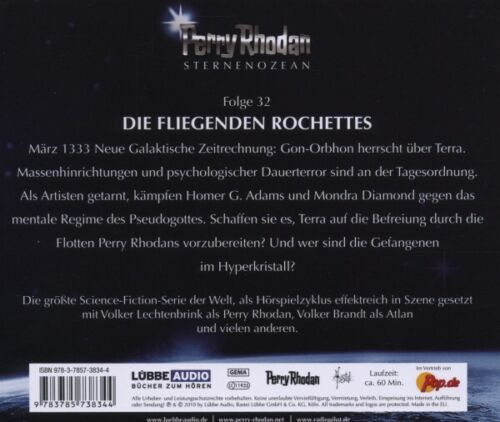 PERRY RHODAN - DIE FLIEGENDEN ROCHETTES (32)   CD NEU - Bild 1 von 2