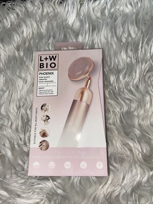 L+W Bio Phoenix Rose Quartz Vibrating Facial Massager