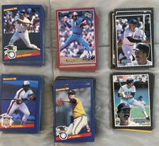 Oversized 3x5 1980’s Baseball Collector Cards
