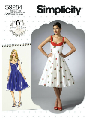 Simplicity Schnittmuster 9284.D5 Kleid Gr. 38 - 46