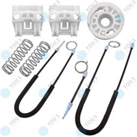 FüR Seat Ibiza III 6L1 Fensterheber Reparatursatz Seilzug - Vorne Links / Rechts