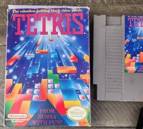 Tetris vintage (Nintendo NES) con caja probada 