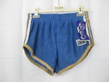 1970s Laguna Terry Swim Trunks Blue USA NWT Size Medium 32/34