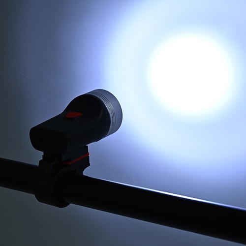 Luz Bicicleta Frontal LED USB Recargable 500Lm COB Antorcha Lámpara Delantera - Imagen 3 de 6