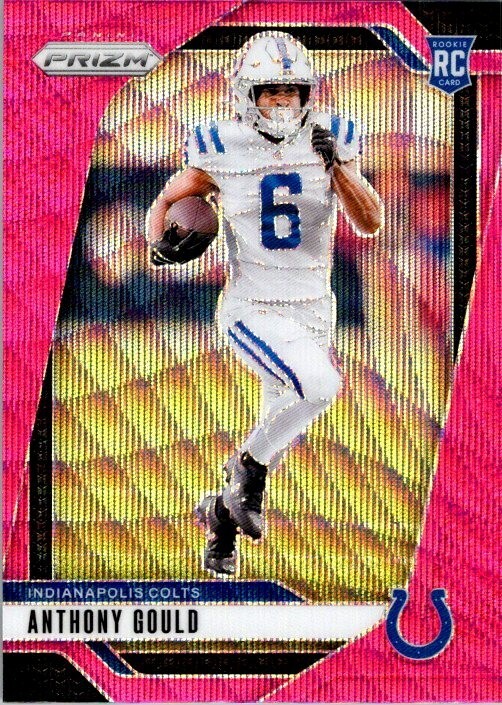 Anthony Gould 2024 Prizm Pink Wave Rookie Card #305 - Colts