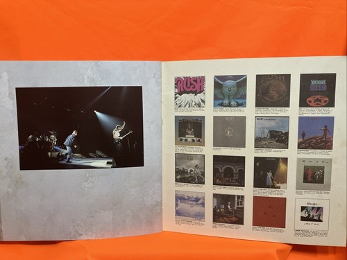 Rush 1990 Presto Concert Tour Program Geddy Lee Alex Lifeson Neil Peart - Picture 3 of 9
