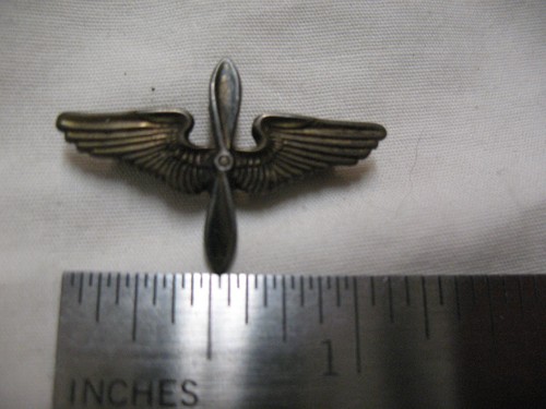 L@@K! WWII USAAF Lt. Sterling Cadet Wings Small Size USAF Lt. General WW2 - Picture 5 of 6