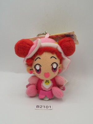 Ojamajo Doremi B2101 Harukaze Banpresto 2002 Mascot Keyring Plush 4'' Doll Japan