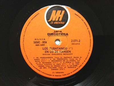 LP/レコード HRAGENTIME TANGOS 180LP1MH LP/レコード HRAGENTIME TANGOS 180LP1MH LP/レコード HRAGENTIME