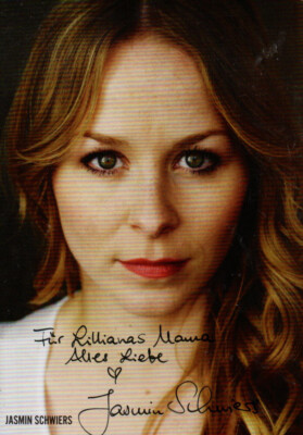 Autogramm - Jasmin Schwiers
