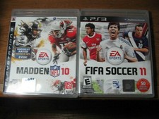 2 Games-Play station 3- madden 10/Fifa Soccer 11