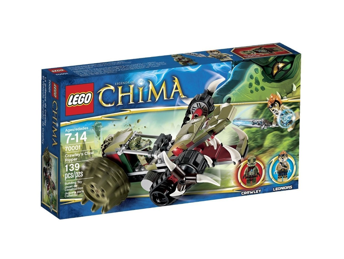 Lego Chima 70001 CRAWLEY'S CLAW RIPPER Crawley Leonidas