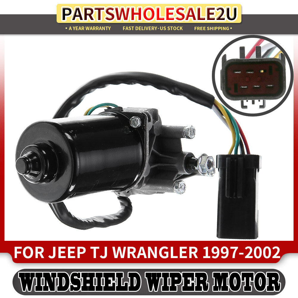 Front Windshield Wiper Motor for Jeep TJ Wrangler 19972002 Sport
