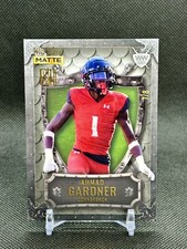 2022 Wild Card Matte SP Exclusive White/Green 7/8 Ahmad Gardner #WWN-1 Rookie RC