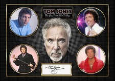 Tom Jones - Signed - Designed By Mash Designs