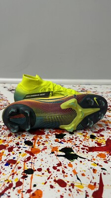 NIKE SUPERFLY 7 ELITE MDS CR7 YELLOW GREEN FG SZ 10.5 BQ5469-703