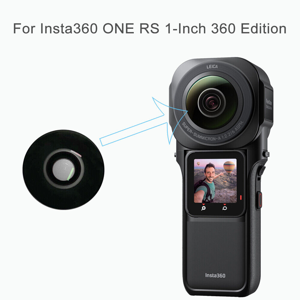 New Insta360 ONE RS 1-Inch 360 Edition Lens part for Insta 360 Action  Camera